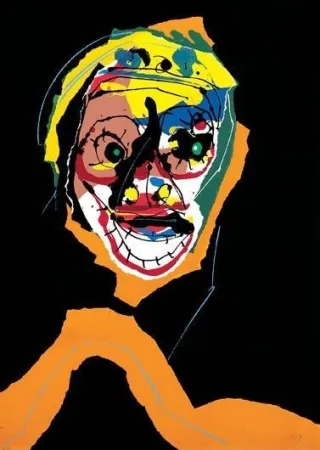 シルクスクリーン Saura - Aphorimen III