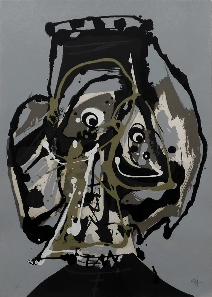 シルクスクリーン Saura - Atal