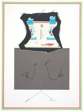 リトグラフ Saura - Carla