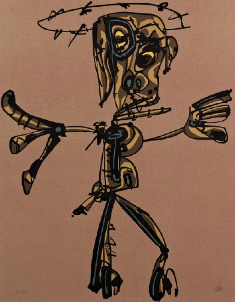 リトグラフ Saura - 