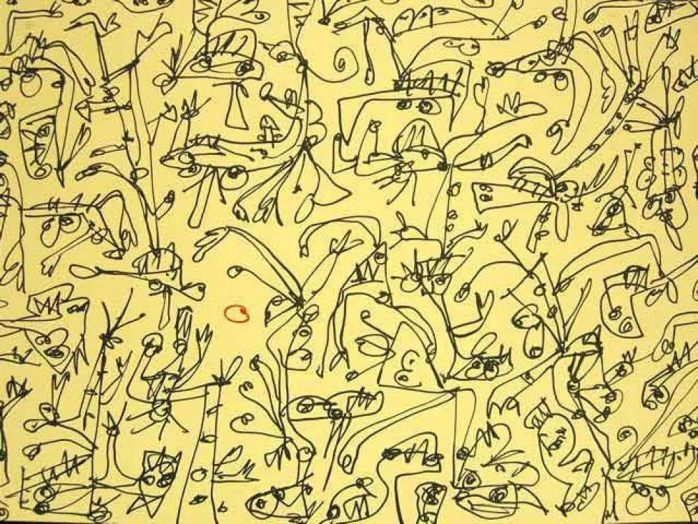 リトグラフ Saura - Danse Du Soleil