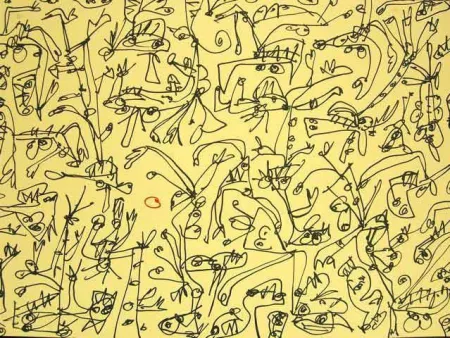 リトグラフ Saura - Danse Du Soleil