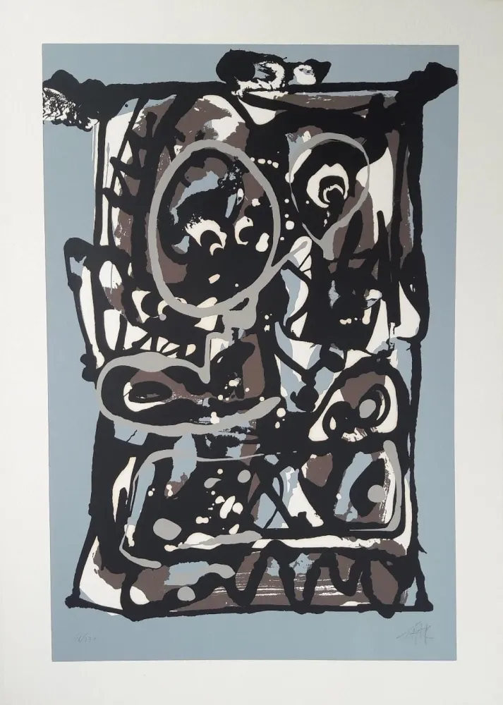 シルクスクリーン Saura - Don II