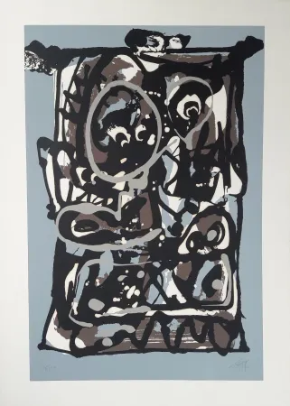 シルクスクリーン Saura - Don II