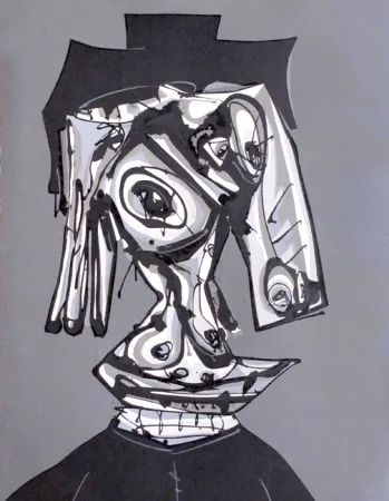 リトグラフ Saura - Dora Maar III