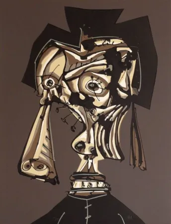 リトグラフ Saura - Dora Maar IV