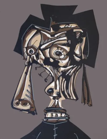 リトグラフ Saura - Dora Maar IV