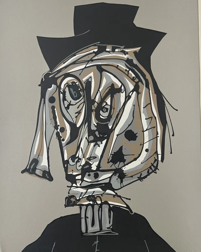 リトグラフ Saura - Dora Maar Visitada I -  Atelier Clot, Bramsen & Co