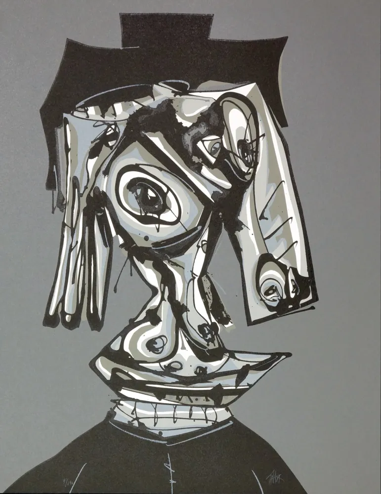 リトグラフ Saura - Dora Maar visitada III