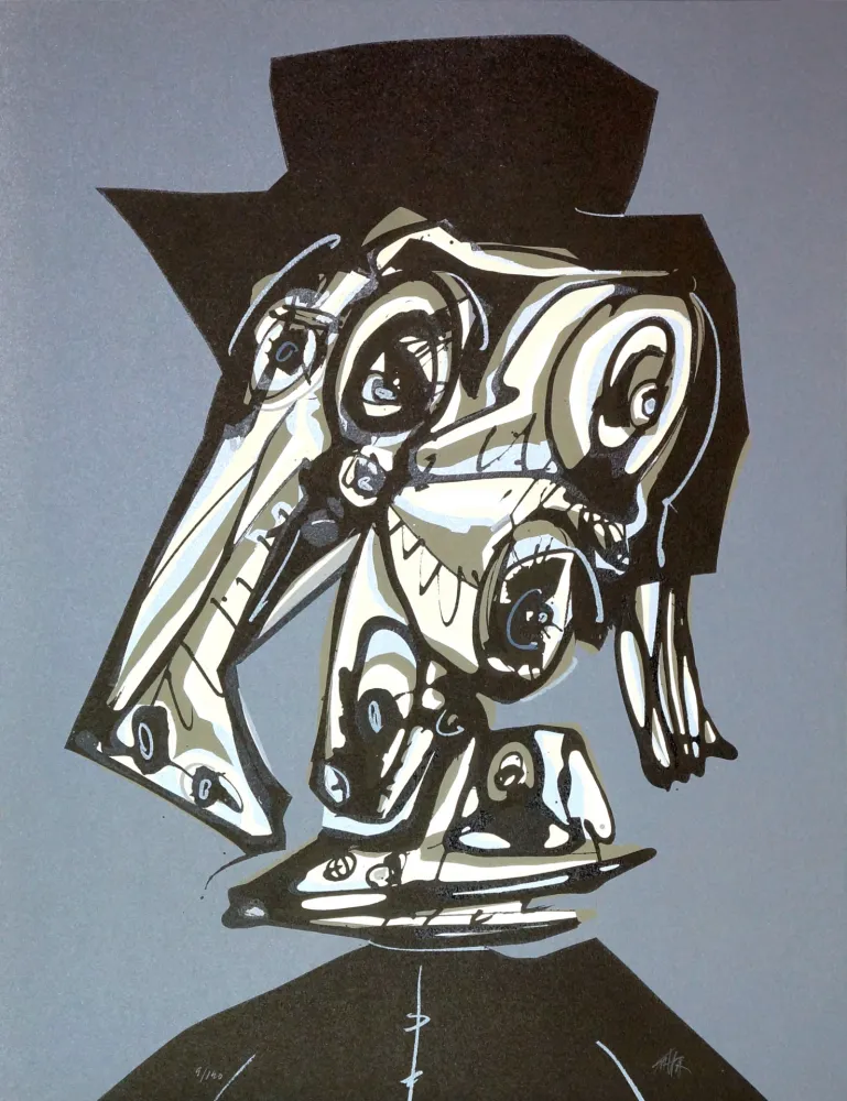 リトグラフ Saura - Dora Maar visitada V