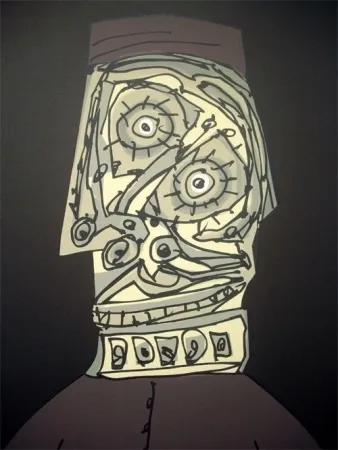 リトグラフ Saura - El Caballero