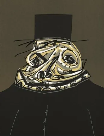 リトグラフ Saura - Felipe II