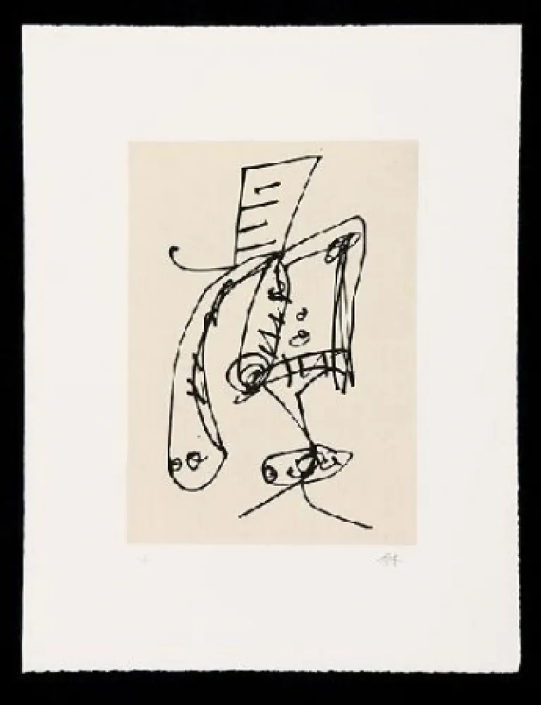 エッチングと　アクチアント Saura - FRAUEN PORTRAIT MIT HUT