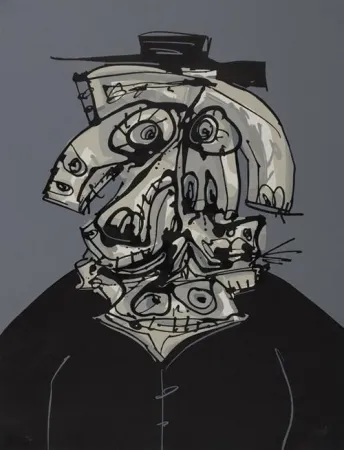 リトグラフ Saura - Galeria de America