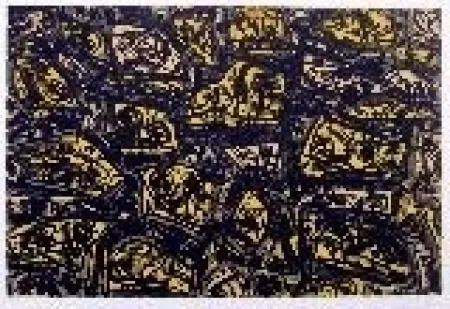 リトグラフ Saura - Kafka 4