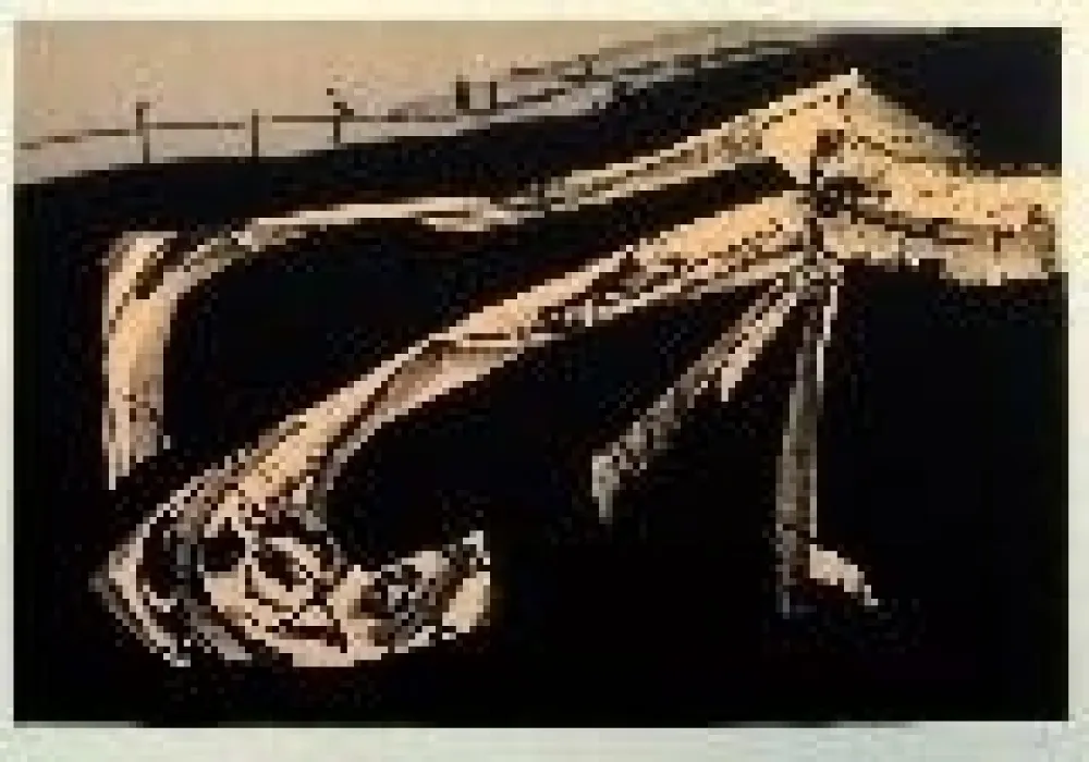 リトグラフ Saura - Kafka 6