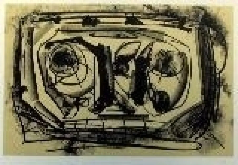 リトグラフ Saura - Kafka 8