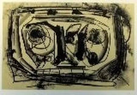 リトグラフ Saura - Kafka 8