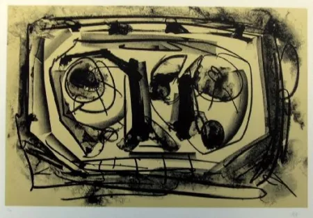 リトグラフ Saura - Kafka