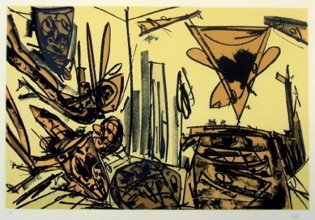 リトグラフ Saura - Kafka