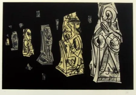 リトグラフ Saura - Kafka