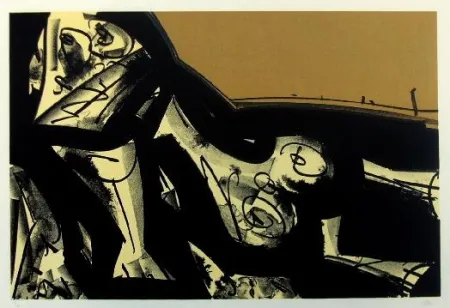 リトグラフ Saura - Kafka III