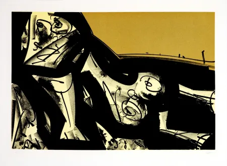 リトグラフ Saura - Kafka - Tagebücher I