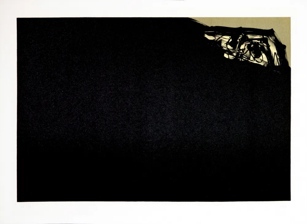 リトグラフ Saura - Kafka - Tagebücher IV