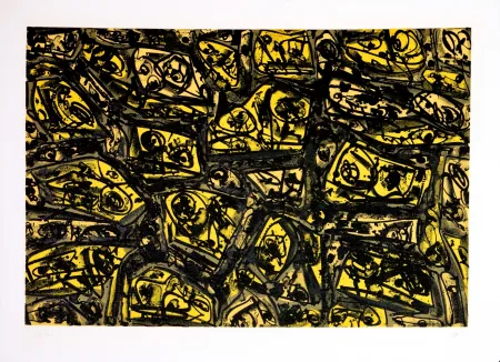 リトグラフ Saura - Kafka - Tagebücher VII