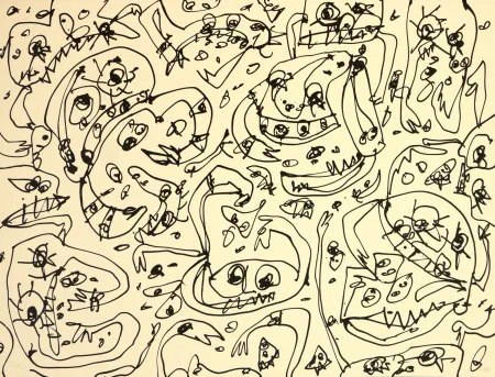 リトグラフ Saura - L'Avarice