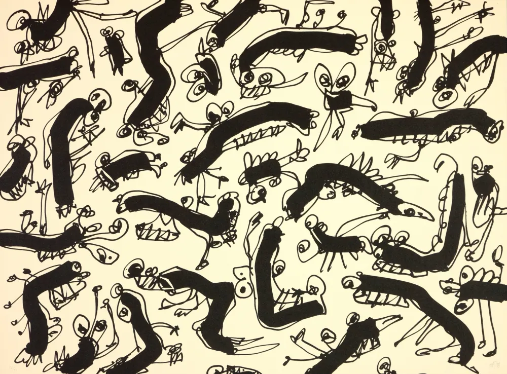 リトグラフ Saura - L'envie