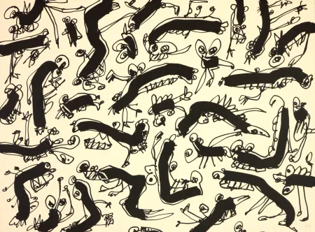 リトグラフ Saura - L'envie