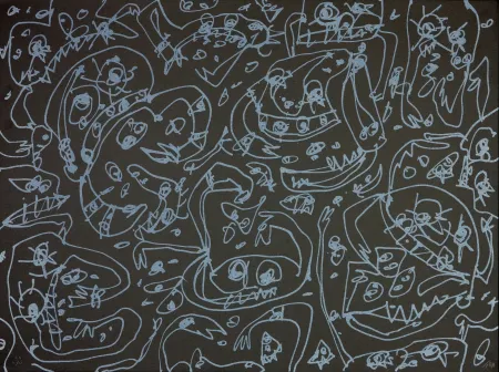 リトグラフ Saura - Les Sept pêchés capitaux