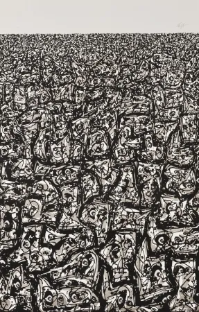 リトグラフ Saura - 