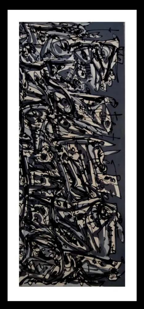 リトグラフ Saura - NEGRO