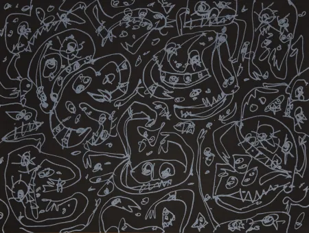 リトグラフ Saura - Péchés capitaux 5 Avarice