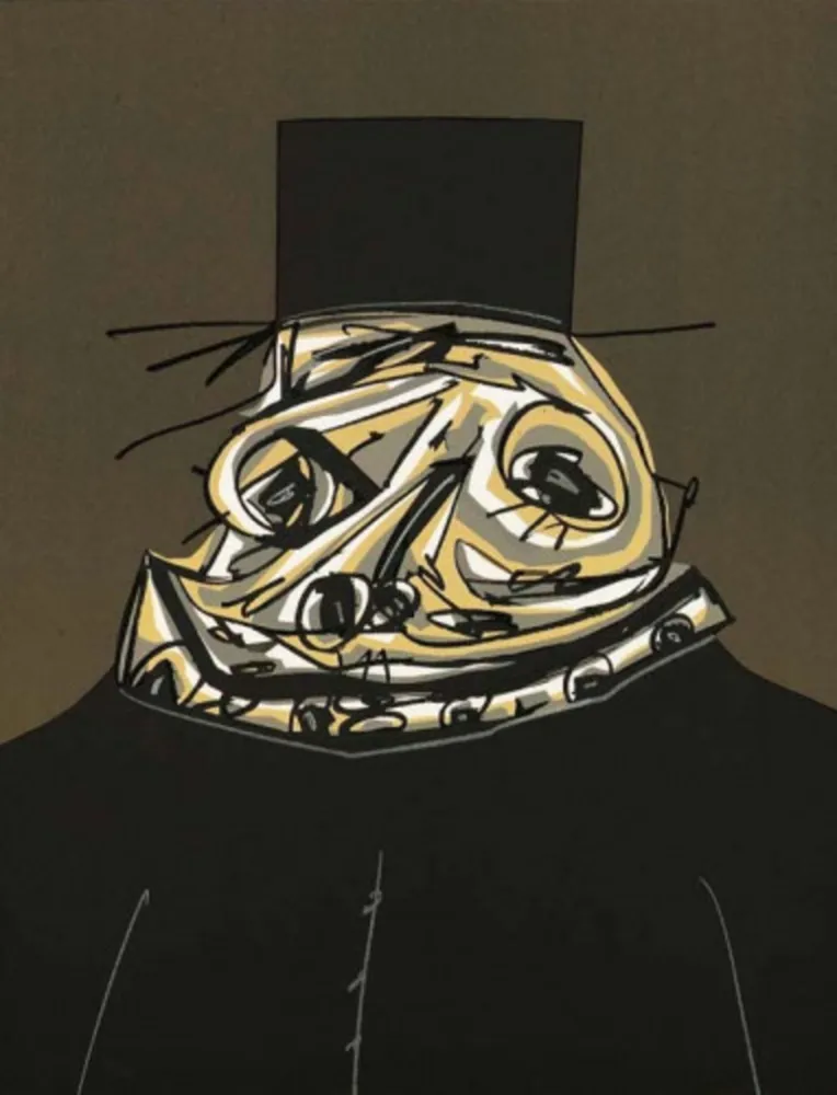 リトグラフ Saura - Philippe II