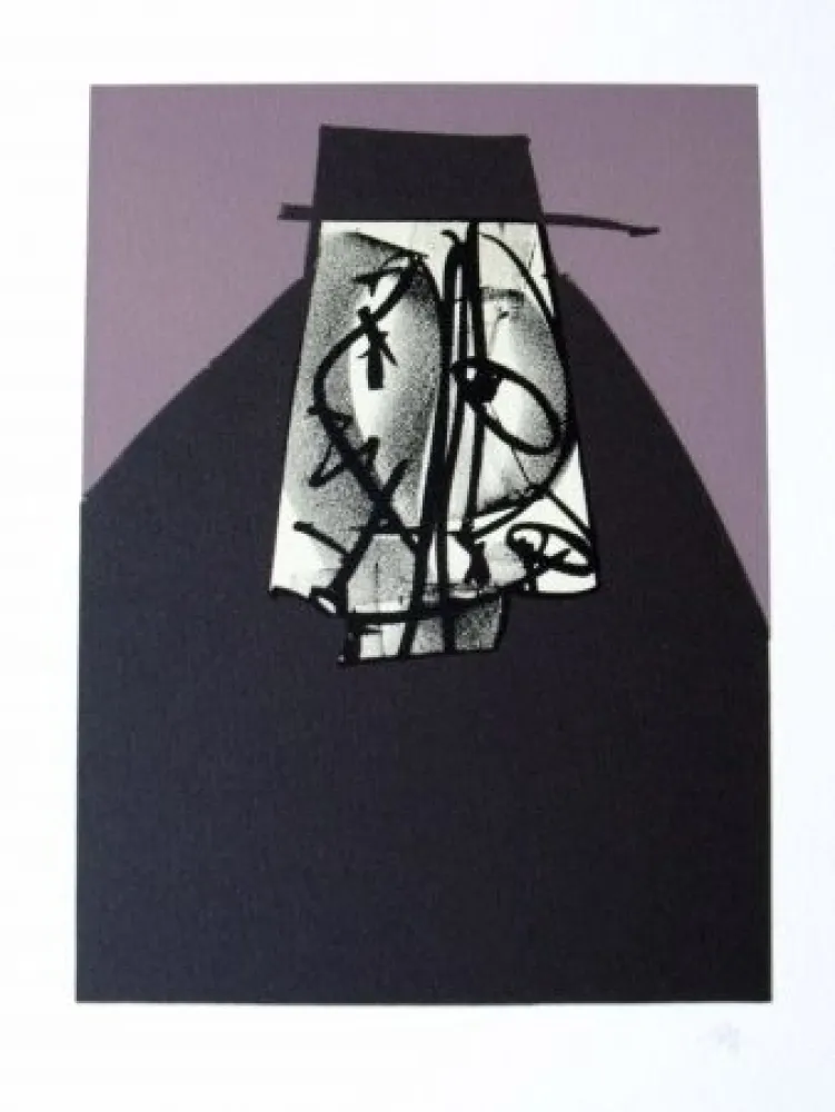 リトグラフ Saura - Portrait II