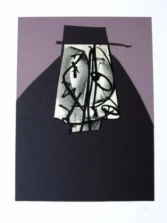 リトグラフ Saura - Portrait II