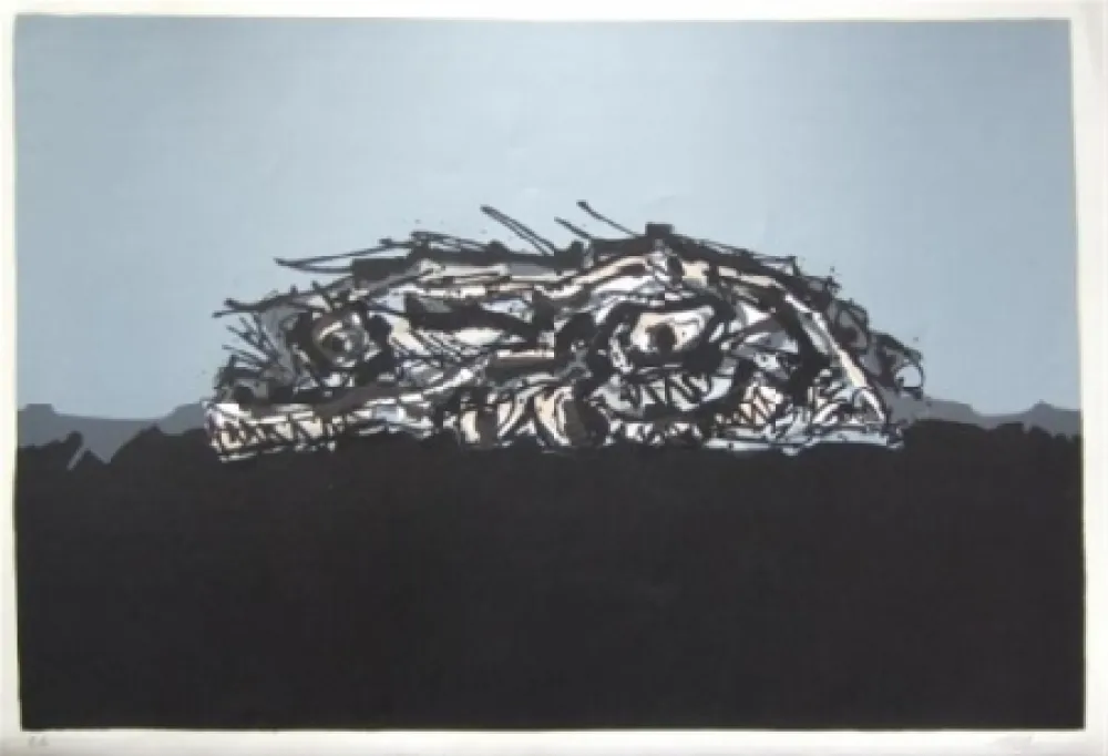 リトグラフ Saura - Portrait imaginaire de Goya