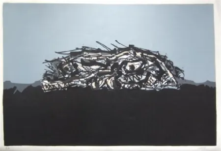 リトグラフ Saura - Portrait imaginaire de Goya