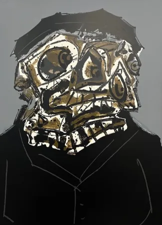 シルクスクリーン Saura - Remembrandt