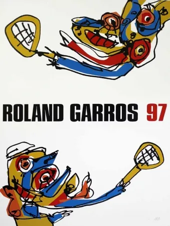 シルクスクリーン Saura - Roland Garros 97