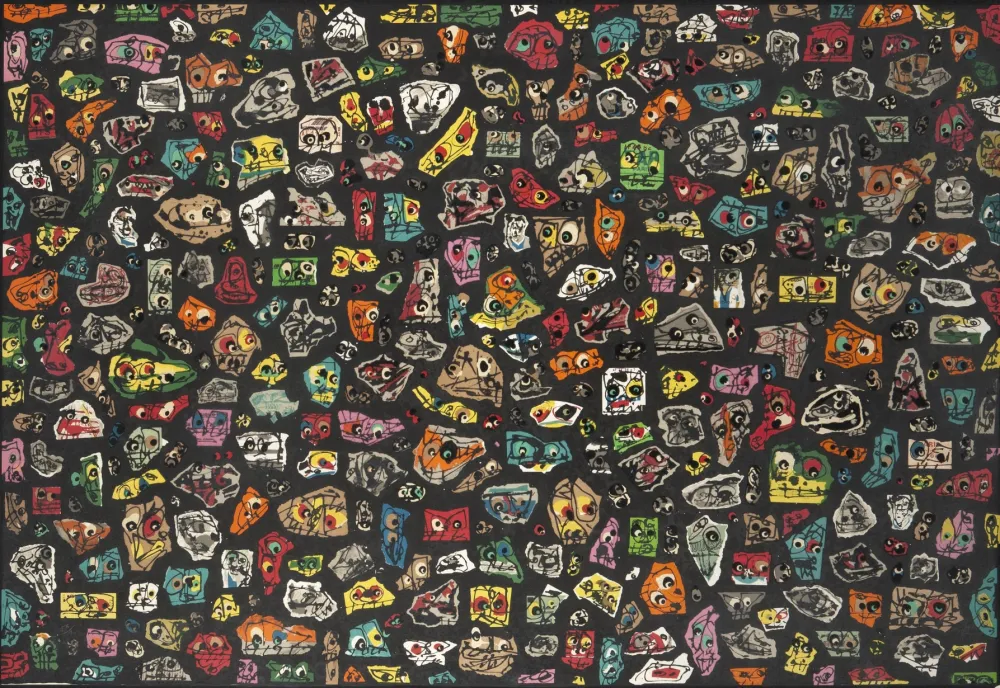 リトグラフ Saura - Rompecabezas