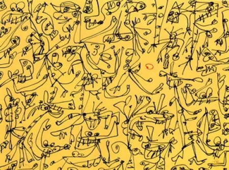 リトグラフ Saura - Sans titre