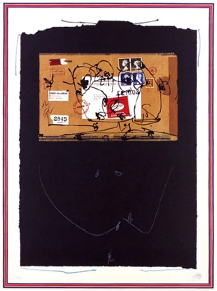 リトグラフ Saura - Sans Titre