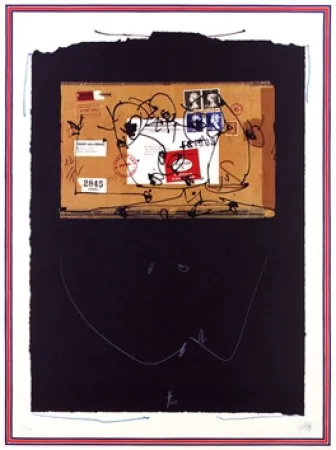 リトグラフ Saura - Sans Titre