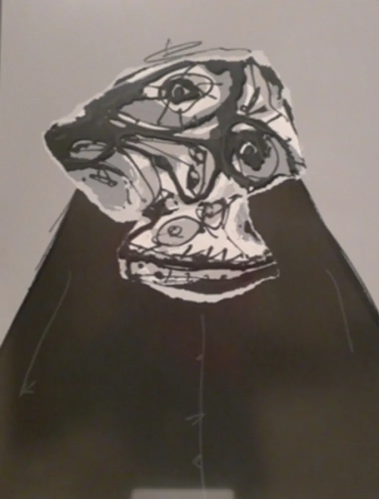 彫版 Saura - Sin título