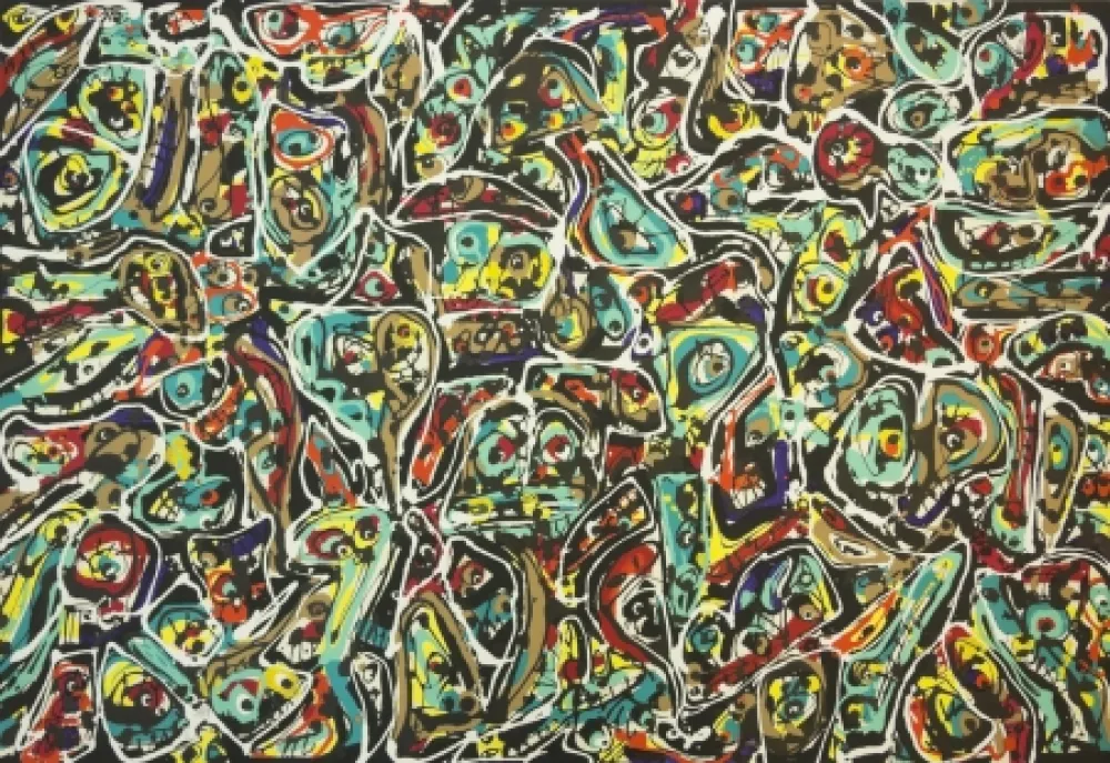 リトグラフ Saura - The Danger of the Link 