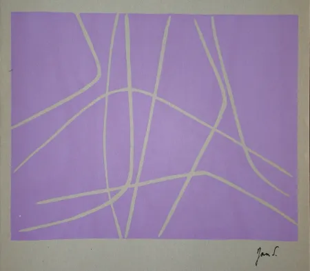 シルクスクリーン Saverys - Sans titre